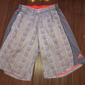 Men’s Adidas Climalite athletic shorts